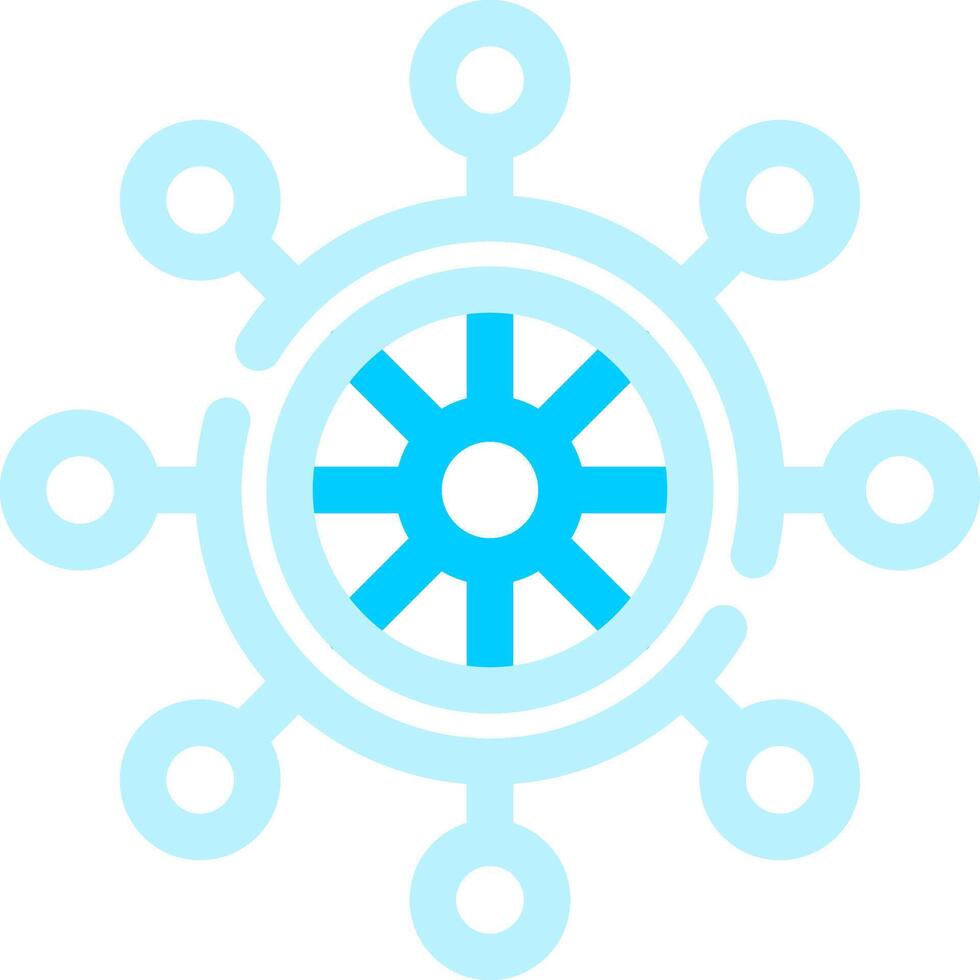 Rudder Creative Icon Design vector