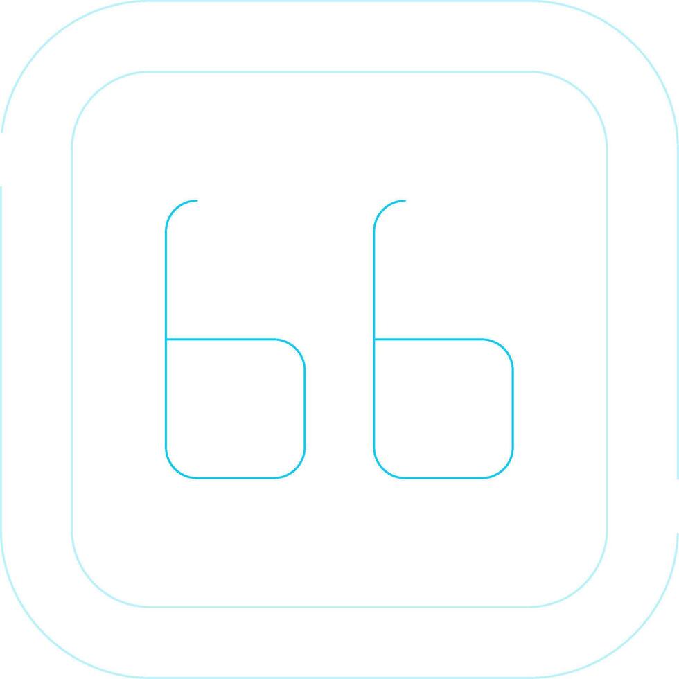 Quotation Creative Icon Design vector