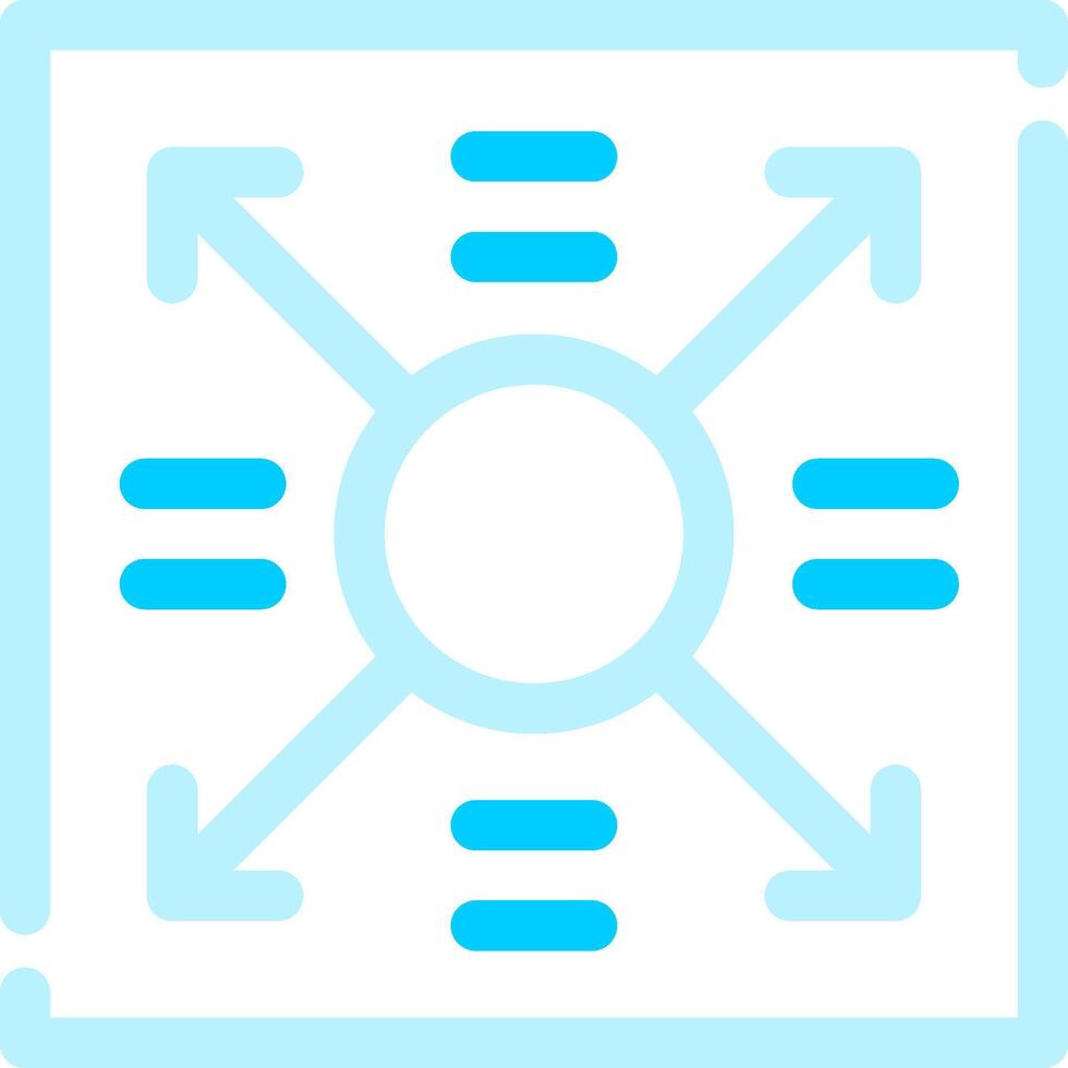 Area Creative Icon Design vector