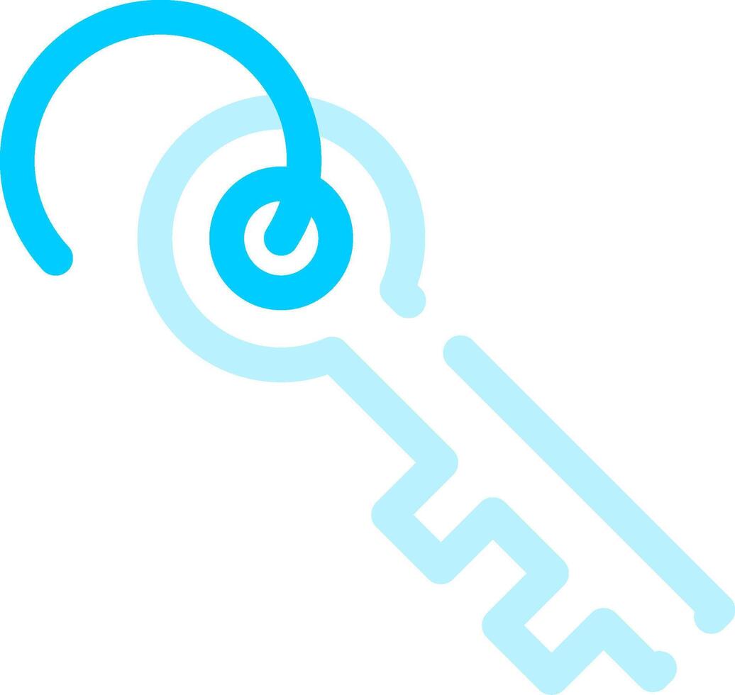 Key Creative Icon Design vector