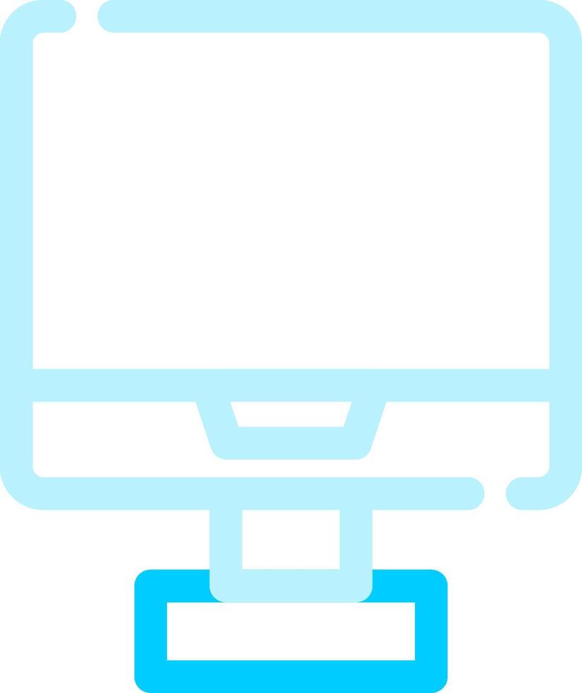 Monitor Creative Icon Design vector