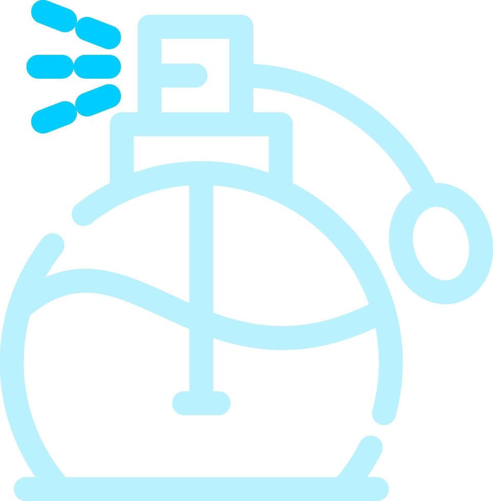 Perfume Creative Icon Design vector