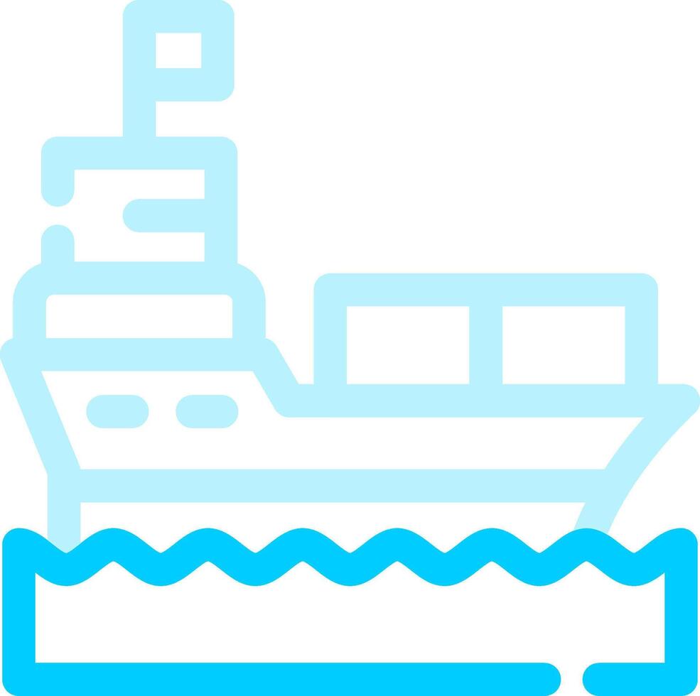 diseño de icono creativo de barco vector