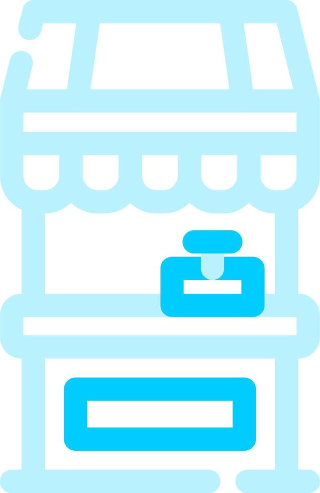 Food Stand Creative Icon Design vector