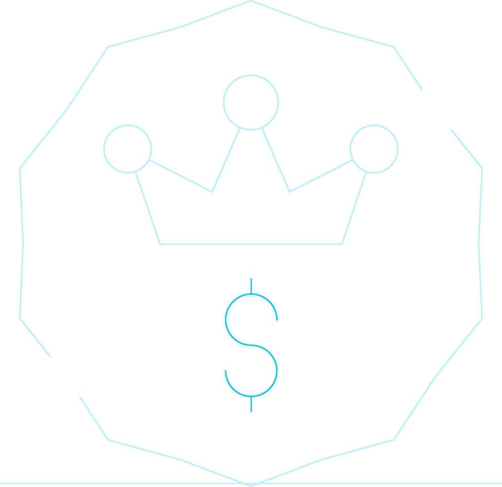 All Inclusive Price Creative Icon Design vector