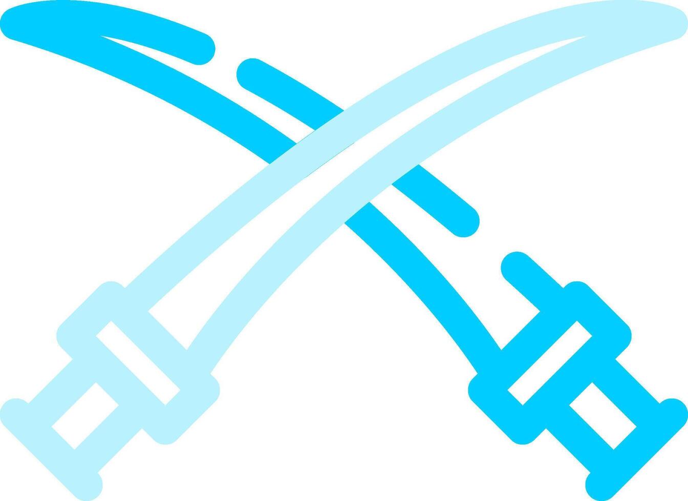 Swords Creative Icon Design vector