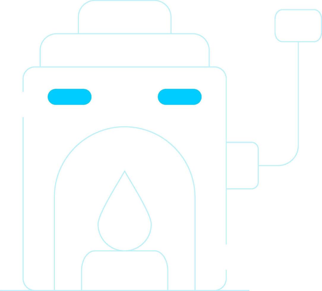 Line Two Color Design vector