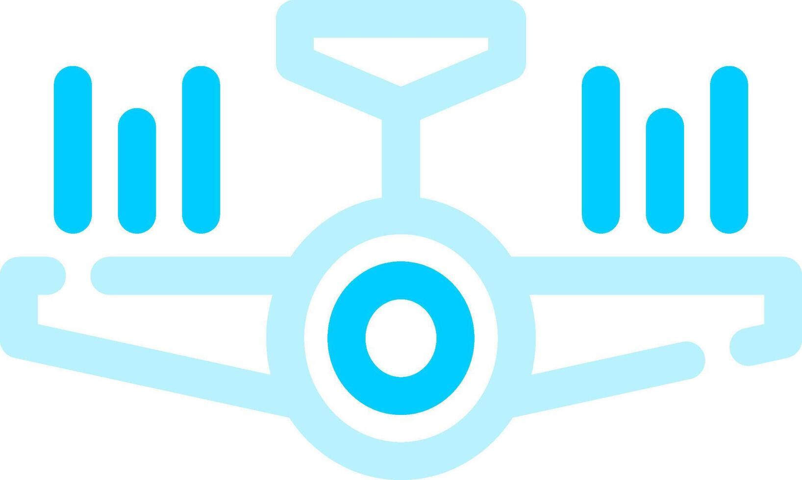 Airplane Creative Icon Design vector