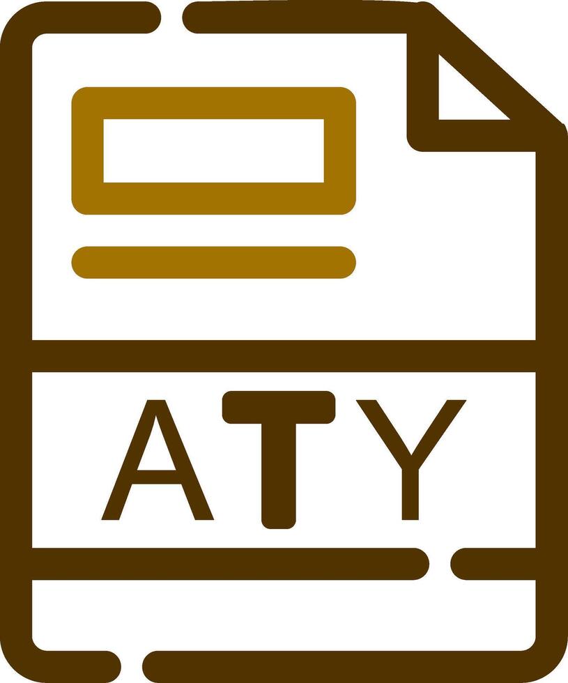 ATY Creative Icon Design vector