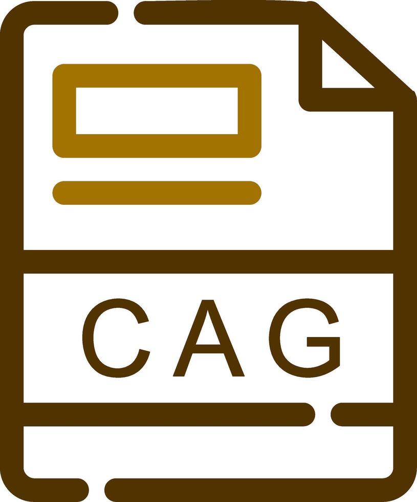 CAG Creative Icon Design vector