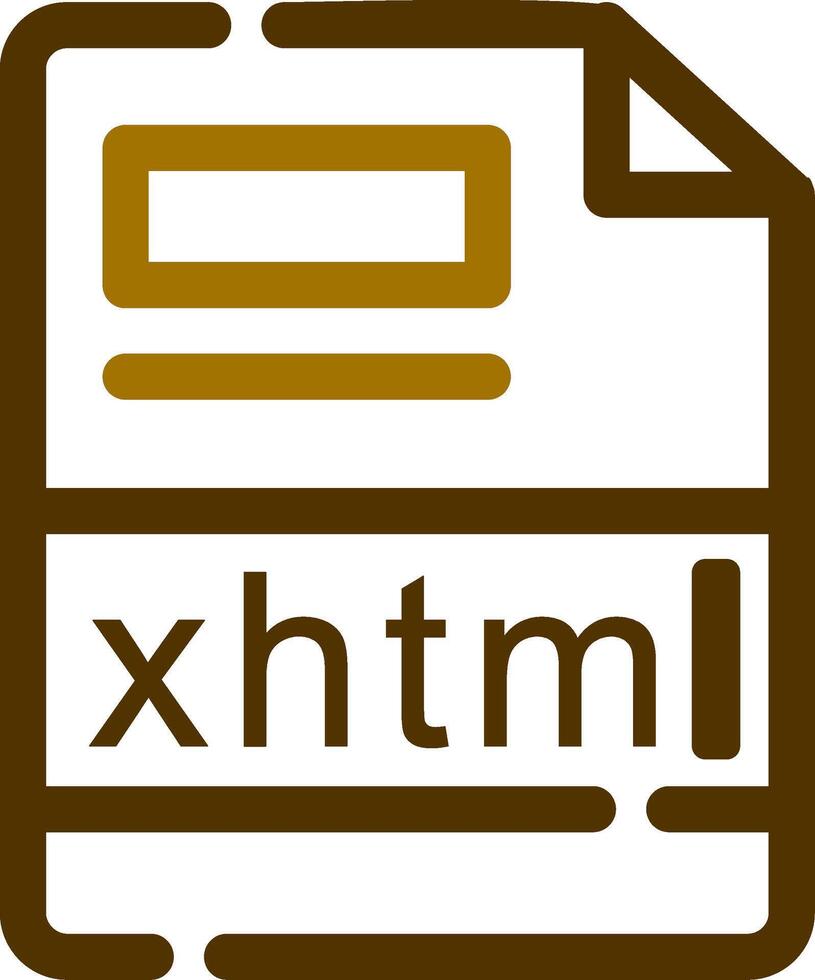 xhtml creativo icono diseño vector