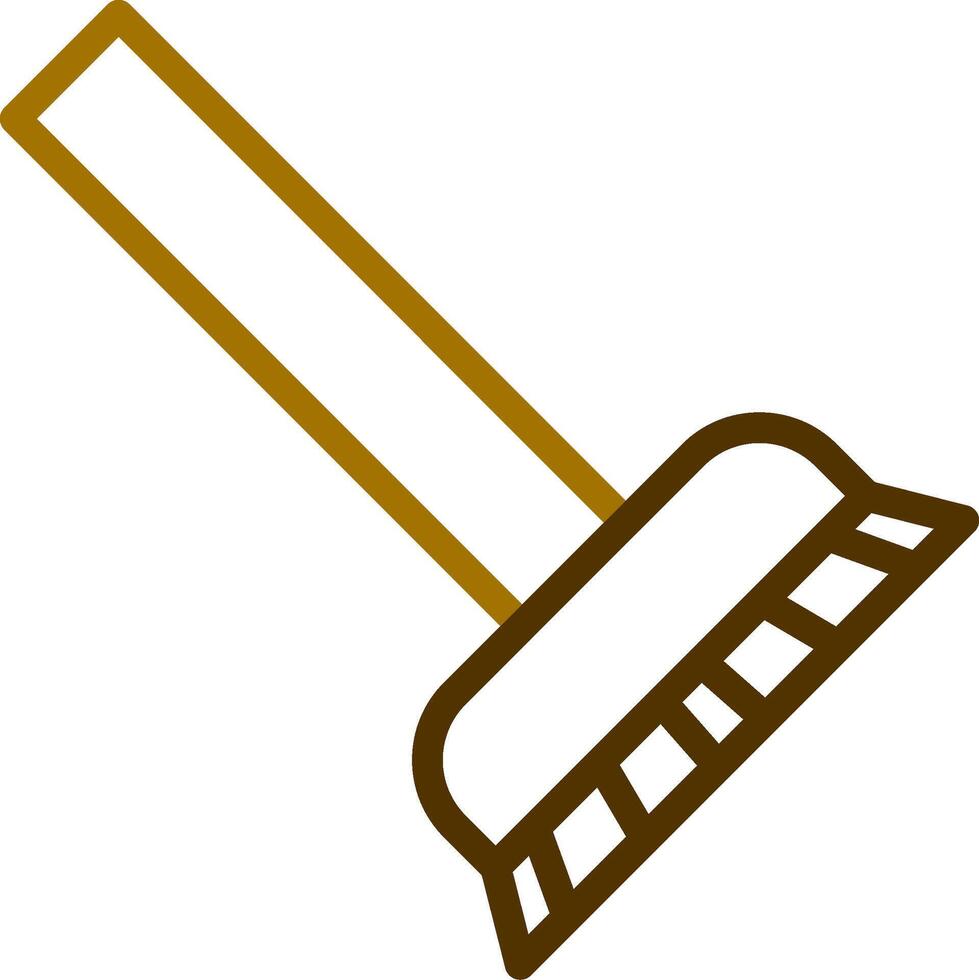 Broom Creative Icon Design vector