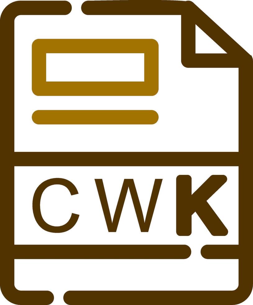 CWK Creative Icon Design vector