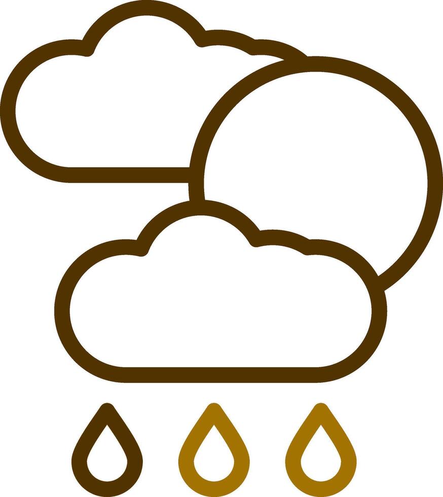 Weather Forecast Creative Icon Design vector