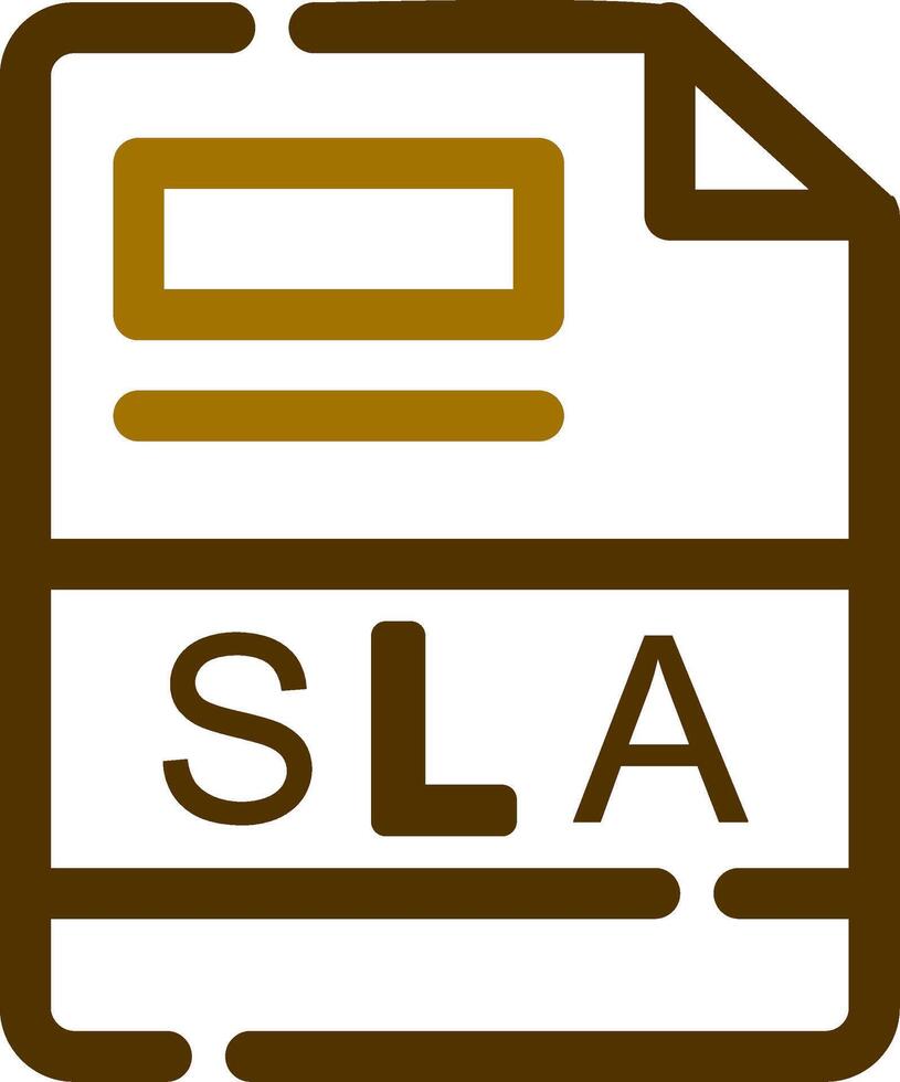 Sla creativo icono diseño vector