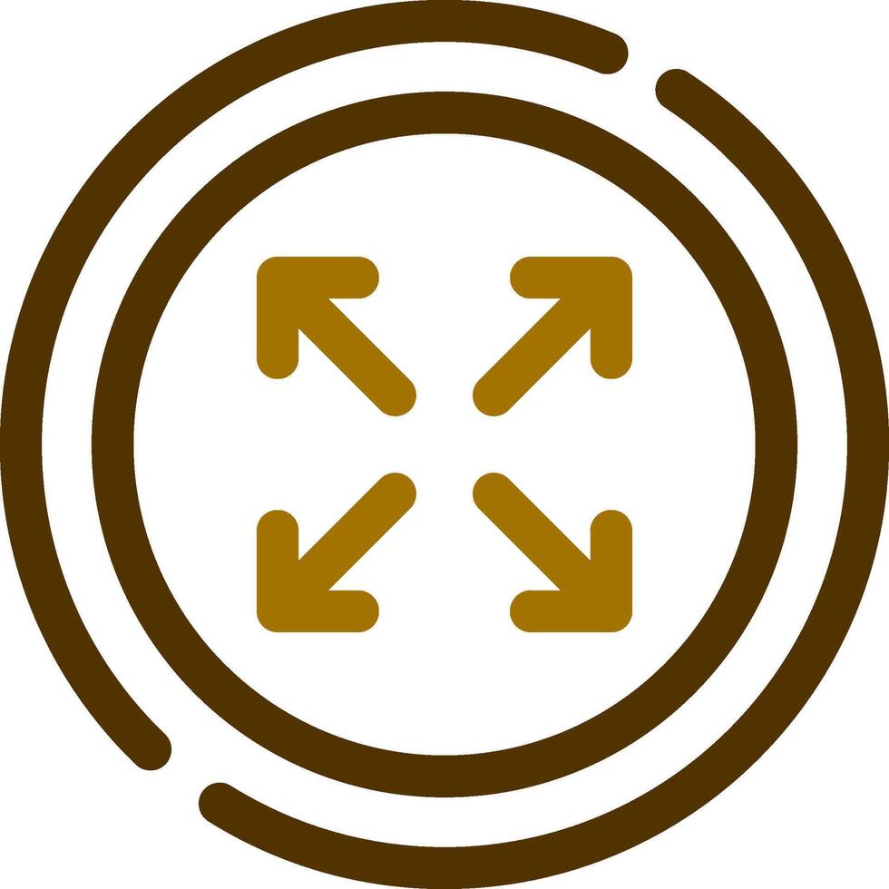 Expand Creative Icon Design vector