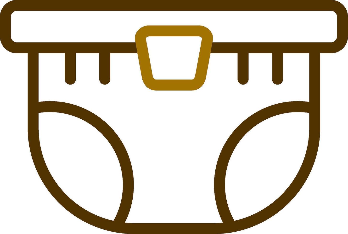 Diapers Creative Icon Design vector