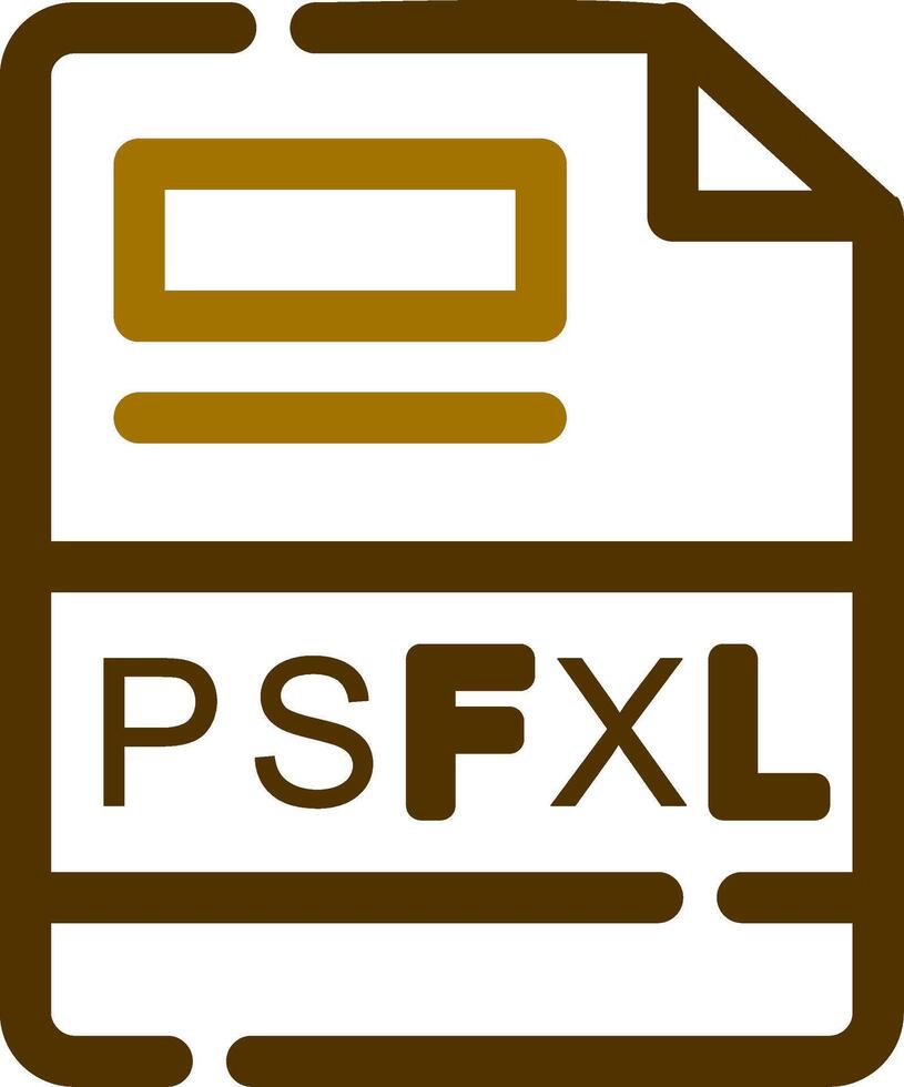 PSFXL Creative Icon Design vector