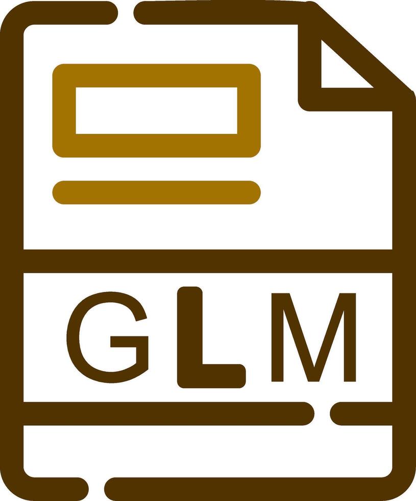 GLM Creative Icon Design vector