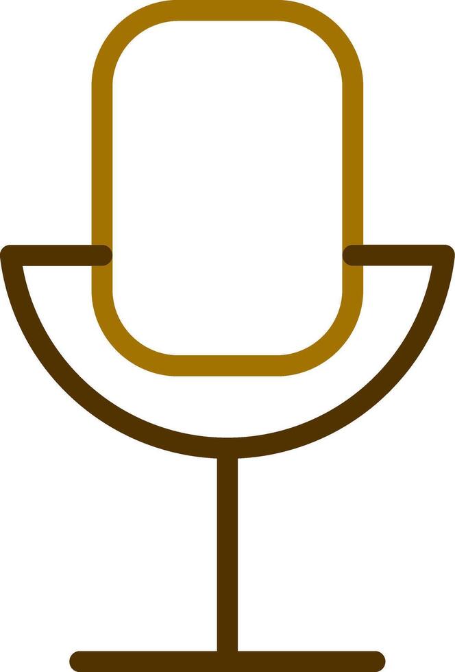 Microphone Creative Icon Design vector