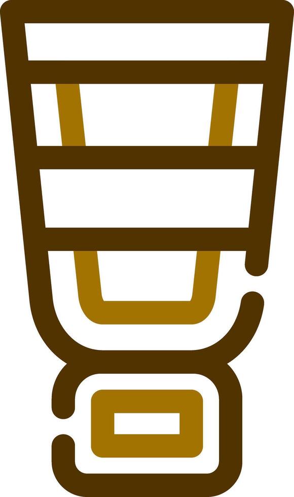 Sunscreen Creative Icon Design vector