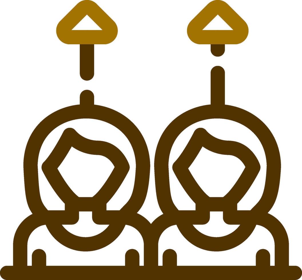 Same Approach Creative Icon Design vector