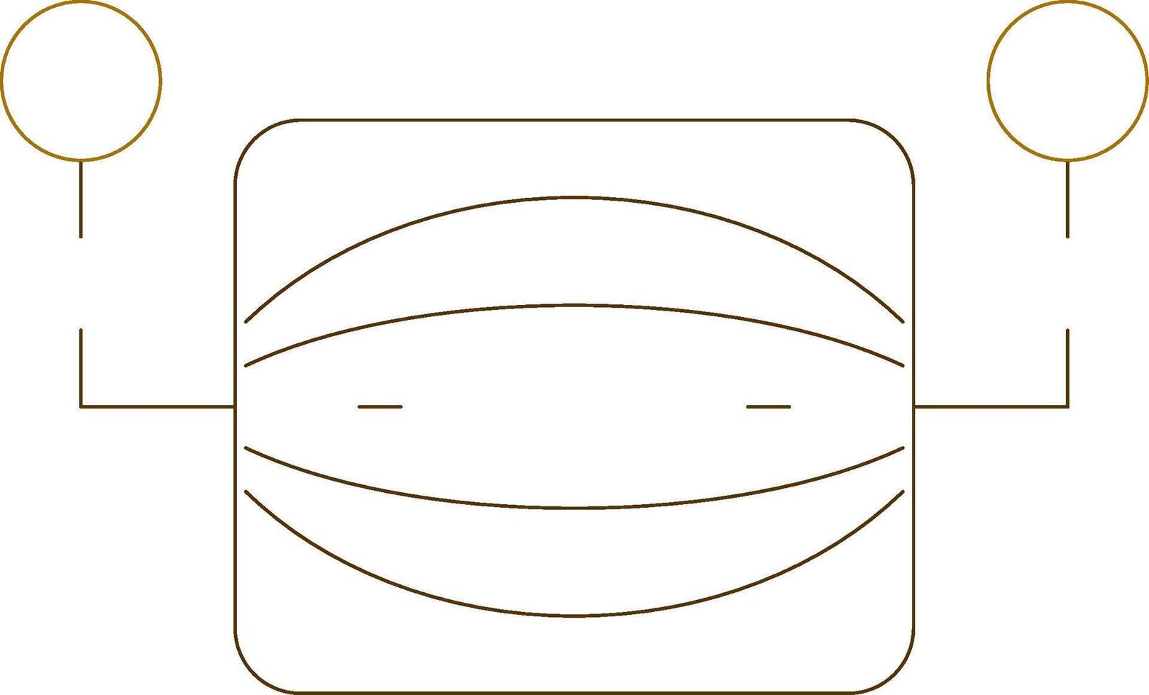 Virtual Assistant Creative Icon Design vector