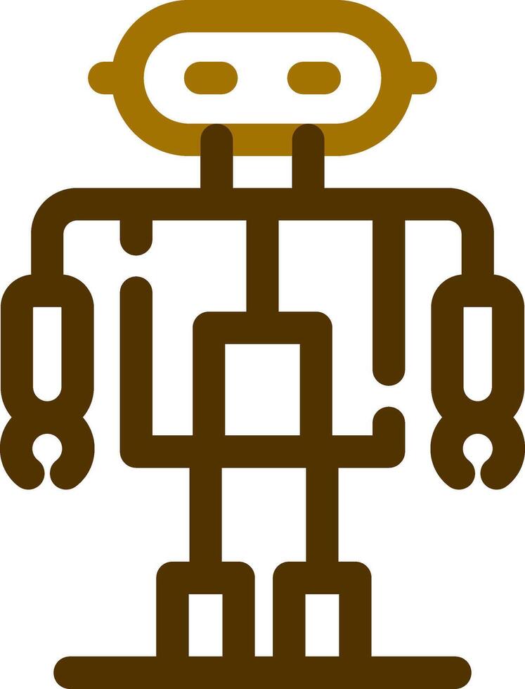 Robot Creative Icon Design vector