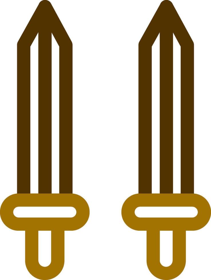 Swords Creative Icon Design vector