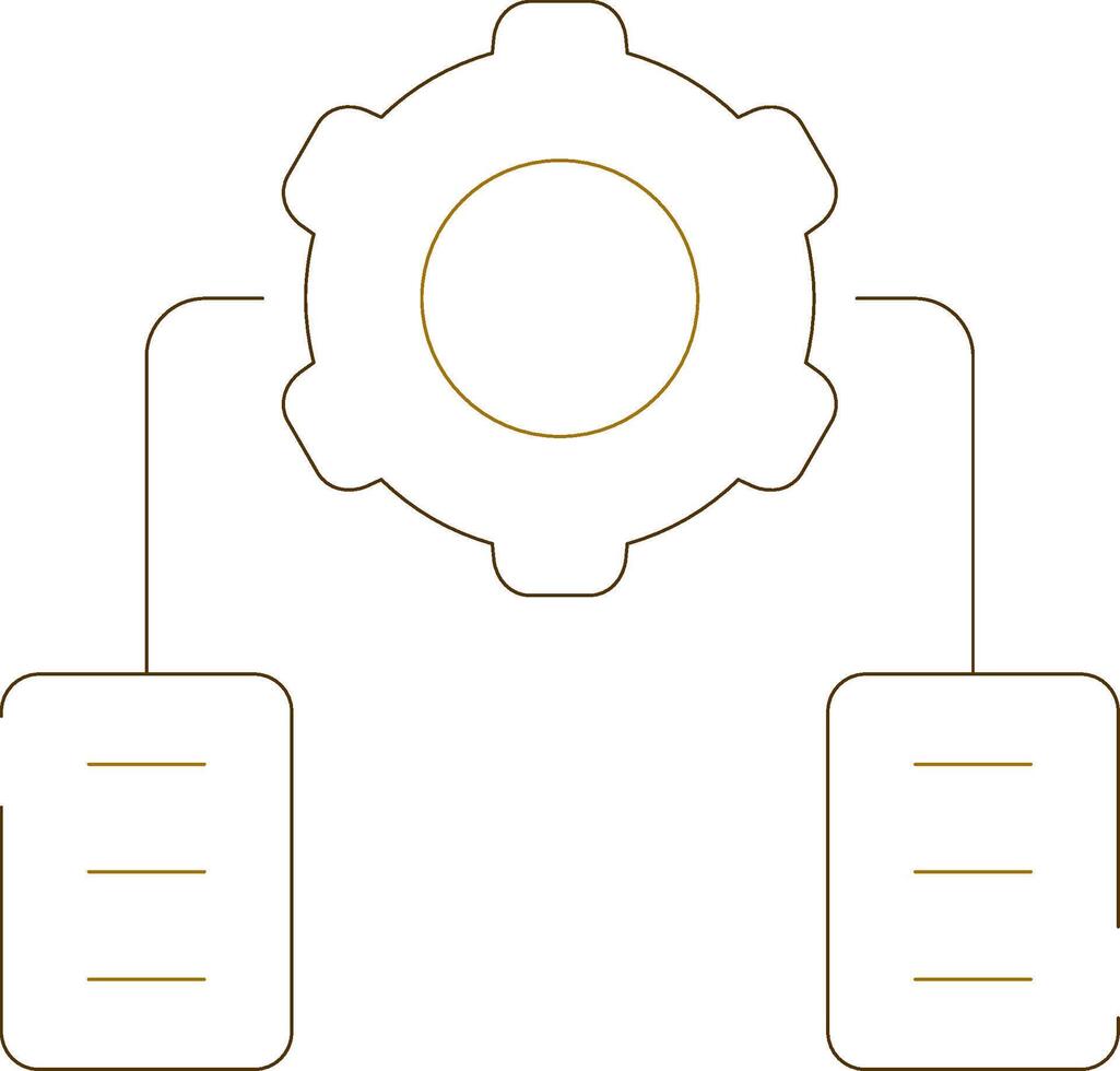 Software Defined Network Creative Icon Design vector