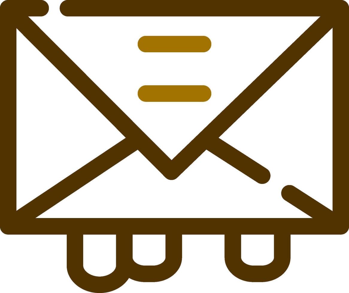 Mail Creative Icon Design vector