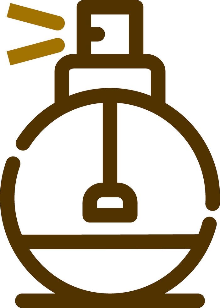 Perfume Creative Icon Design vector