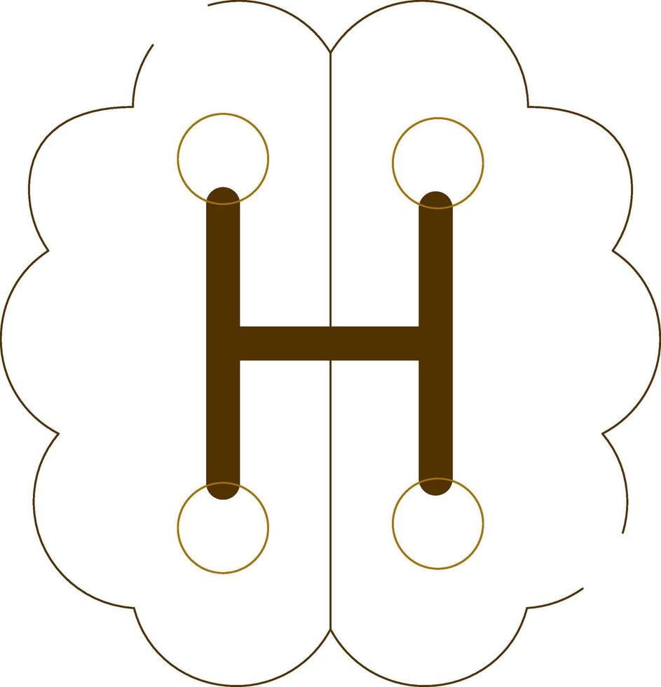 Line Two Color Design vector