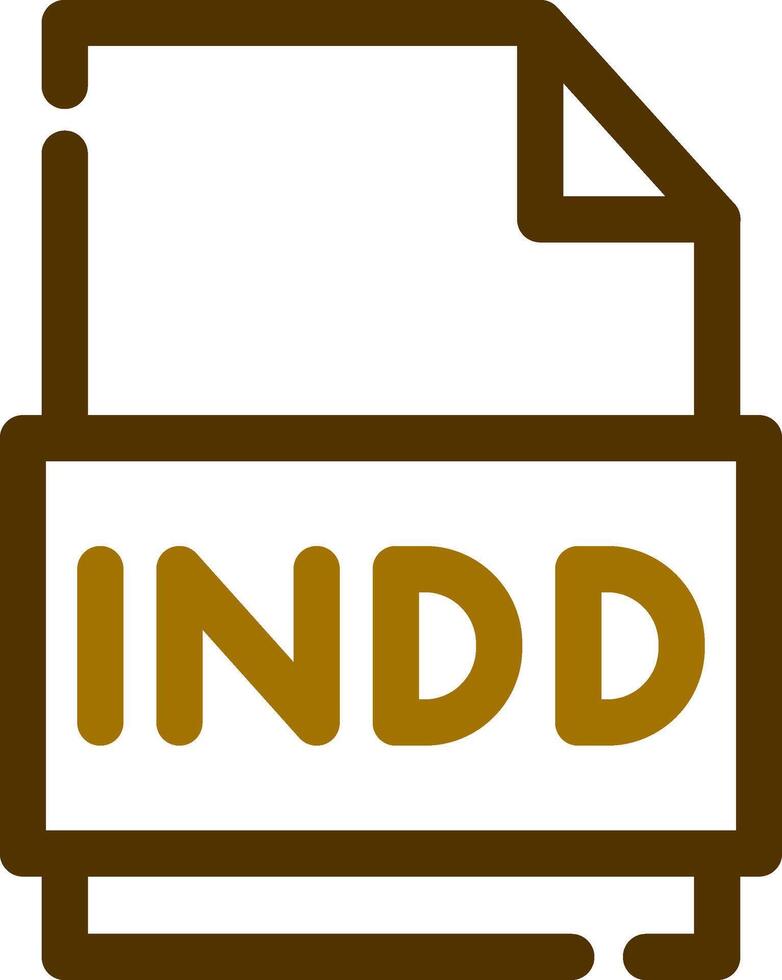 Indd File Creative Icon Design vector