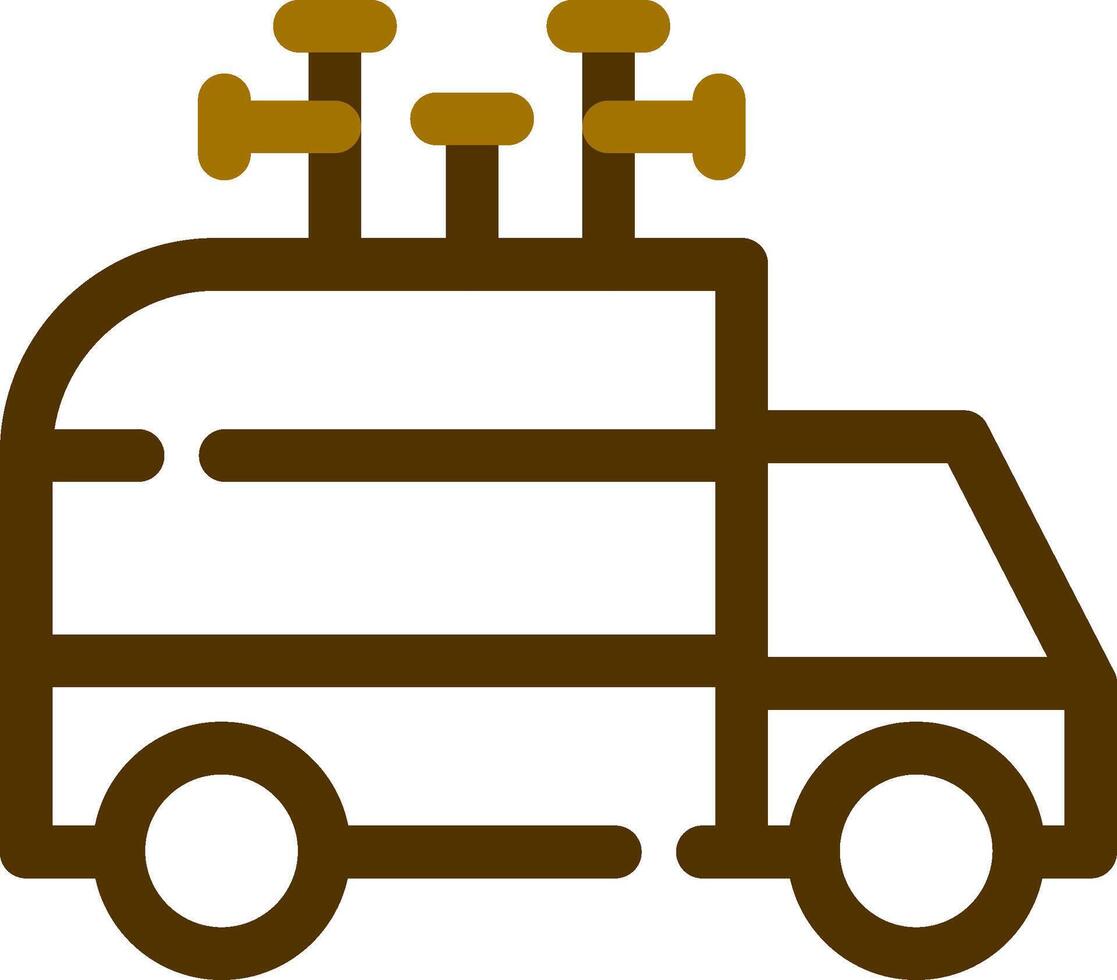 Delivery Truck Creative Icon Design vector