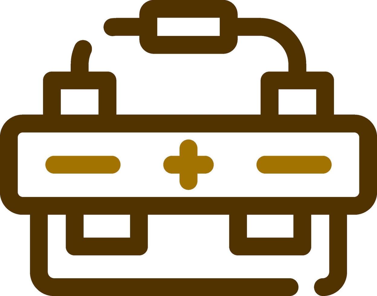 First Aid Creative Icon Design vector