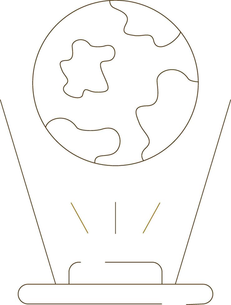 Ar World Creative Icon Design vector