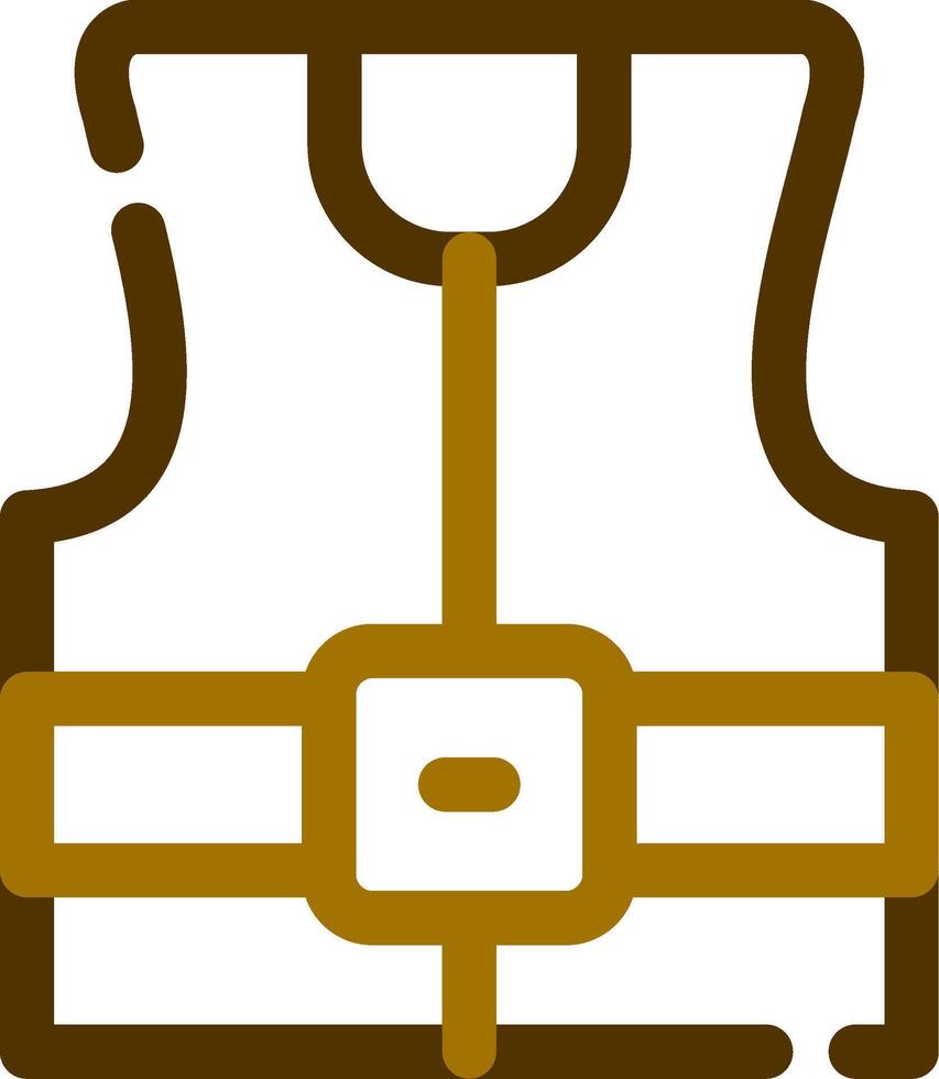 chaleco salvavidas creativo icono diseño vector