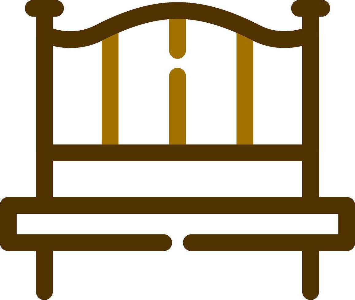 Bench Creative Icon Design vector