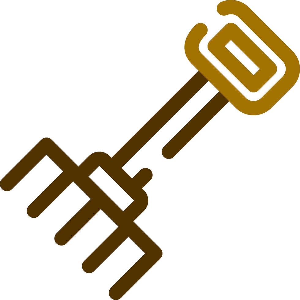 Hay Forks Creative Icon Design vector