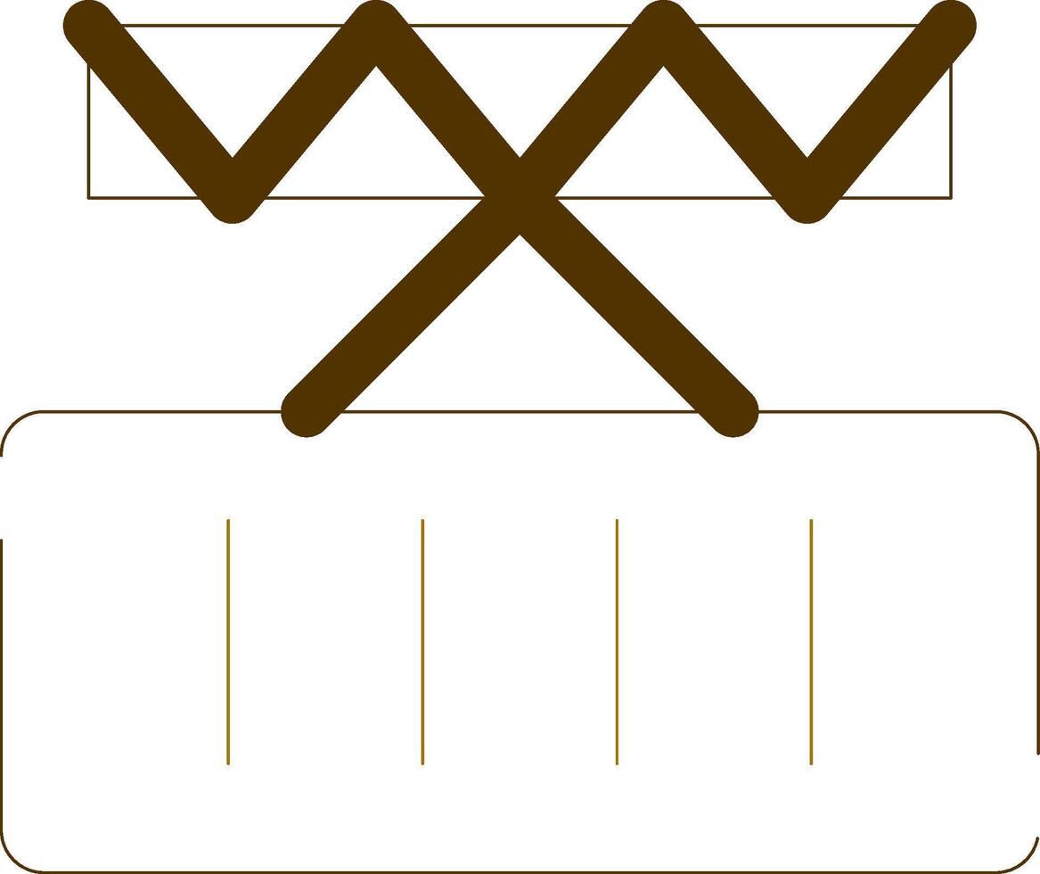 Crane Creative Icon Design vector