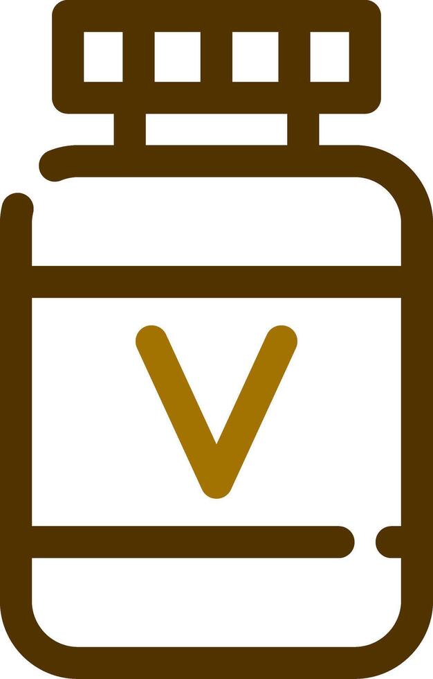 Vitamin Creative Icon Design vector