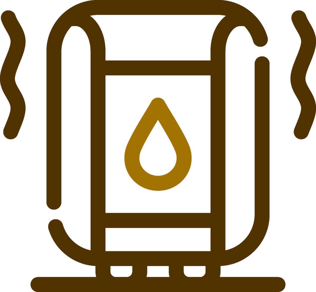 Humidifier Creative Icon Design vector