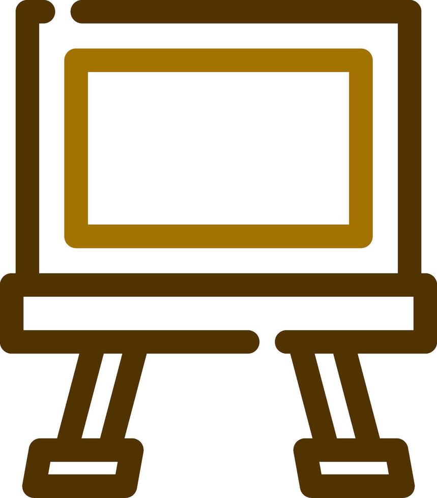 Canvas Creative Icon Design vector