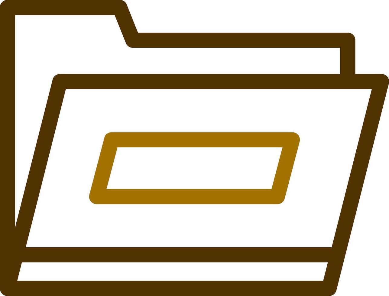 Folder Creative Icon Design vector