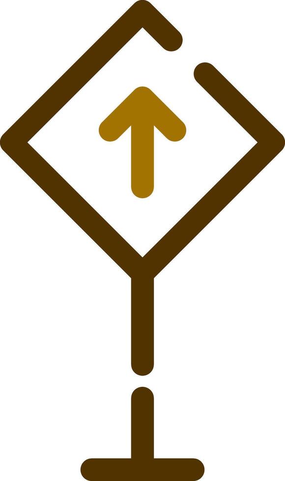 Road Sign Creative Icon Design vector