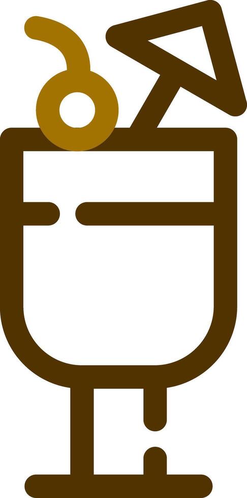 Cocktail Creative Icon Design vector