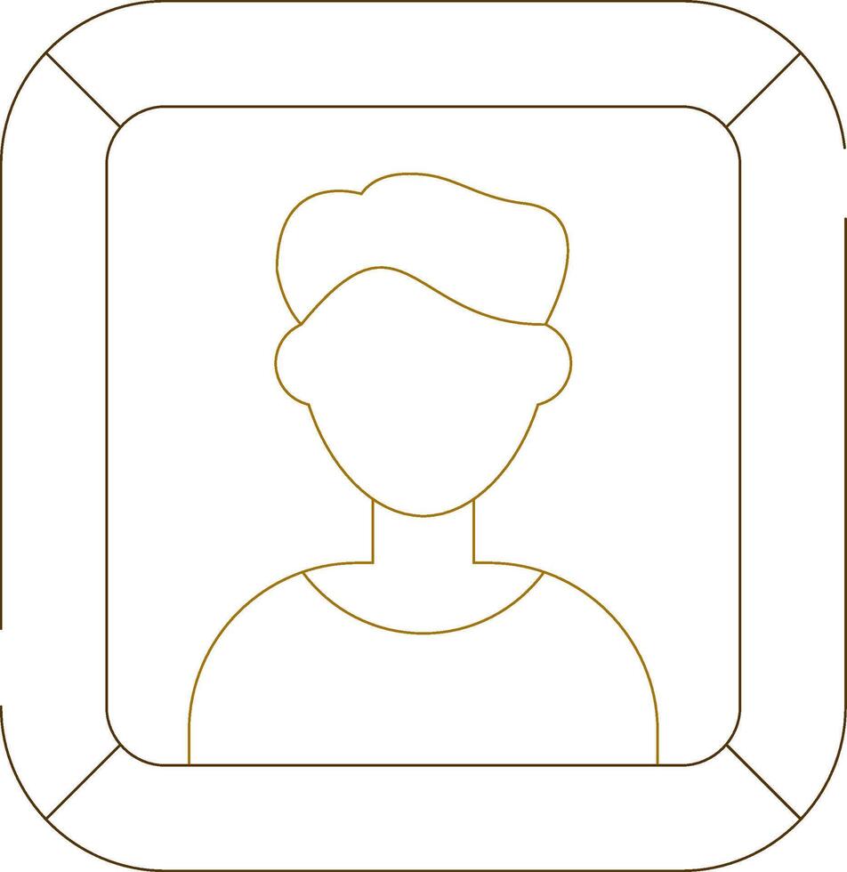 Portrait Creative Icon Design vector