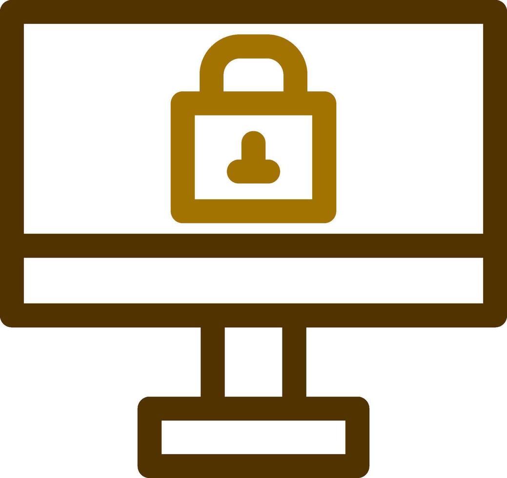 Lock Creative Icon Design vector