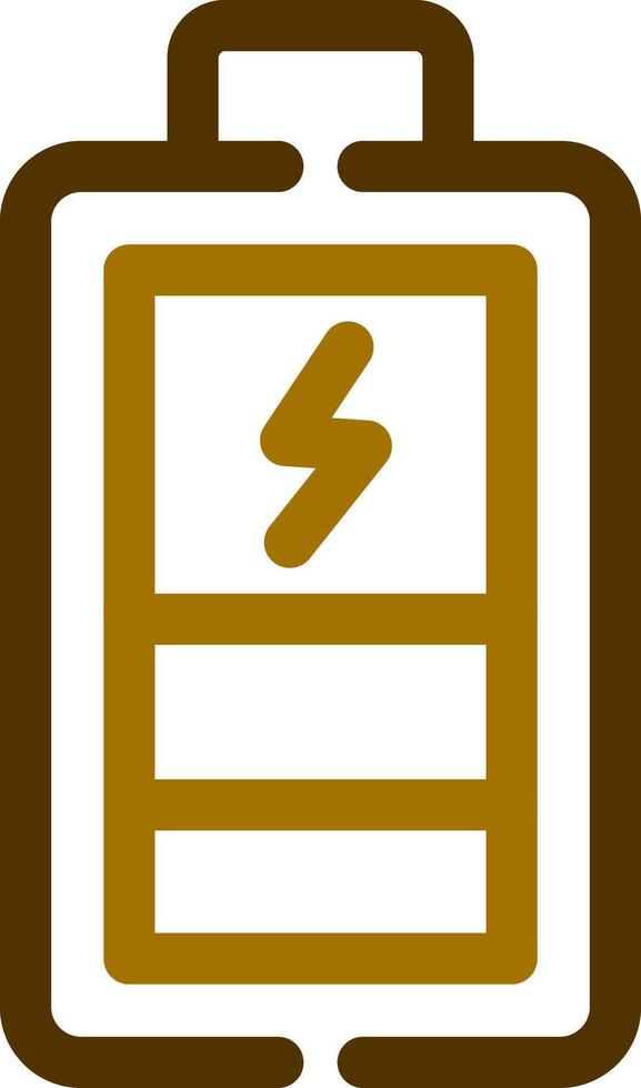 Charging Battery Creative Icon Design vector